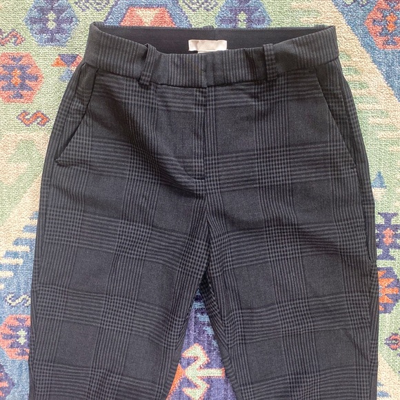 H&M Tailored Plaid Menswear Ankle Length Work Pant - Picture 5 of 6